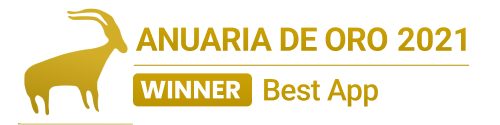 Winner Best App at Premio Anuaria de Oro Mejor App